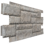 Fasádní obklad - panel NOVIK Hand Cut Stone HC100 - 220 Smoke White /0,472 m2