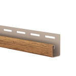 Ukončovací J-profil WOOD SIDING SV-15 - 58 dub winchester /3,05 m