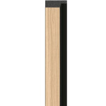 Levá lemovací lišta LINERIO L-TRIM M-LINE - Natural+Black /2,65 m