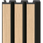 Obkladové panely do interiéru LINERIO PANEL M-LINE - Natural+Black /0,115 x 2,65 m