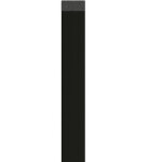 Univerzální lemovací lišta LINERIO U-TRIM S/M LINE - Black /2,65 m