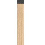 Univerzální lemovací lišta LINERIO U-TRIM S/M LINE - Natural+Black /2,65 m
