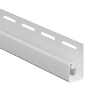 Ukončovací J-profil DECO SIDING SV-15 - 01 bílá /3,05 m