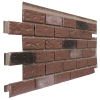Fasádní obklad - panel NOVIK Hand Laid Brick HL100 - 114 Old Red Blend /0,472 m2