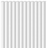 Obkladové panely do interiéru LINERIO PANEL XS-LINE WAVE - White /0,300 x 2,65 m