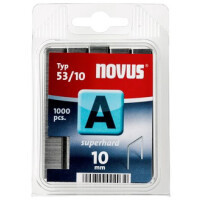 Spony "A" NOVUS typ 53/ 10 mm super tvrdé /1000 ks