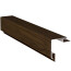 Rohový profil široký WOOD SIDING SV-12 - 64 ořech /3,05 m