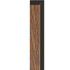 Levá lemovací lišta LINERIO L-TRIM M-LINE - Mocca /2,65 m