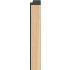 Pravá lemovací lišta LINERIO R-TRIM M-LINE - Natural+Black /2,65 m