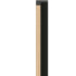 Levá lemovací lišta LINERIO L-TRIM S-LINE - Natural+Black /2,65 m