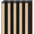 Obkladové panely do interiéru LINERIO PANEL S-LINE - Natural+Black /0,115 x 2,65 m