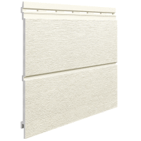 Fasádní obklad - dvojitá deska KERRAFRONT WOOD Modern FS-302 - 01 bílá (White) /6 m
